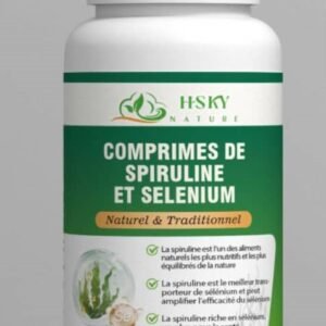 Comprimés de spiruline associée au sélénium