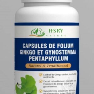Capsules à base de Ginkgo biloba (folium) et de Gynostemma pentaphyllum
